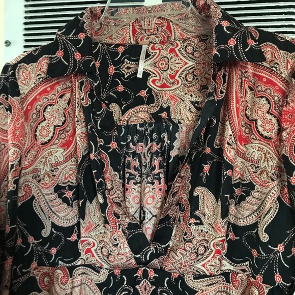 Free people high/low blouse - Picture 4 of 4